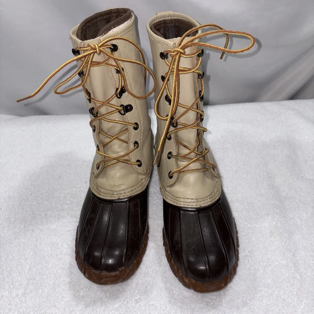 Vintage LaCrosse Outdoorsman Duck Boots Mens 7 Made in USA Insulated Winter